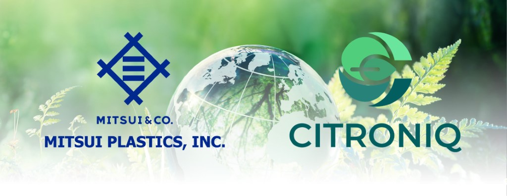 Mitsui Plastics, Inc. and Citroniq Chemicals LLC Sign a Letter of Intent to Achieve GHG Reductions through a  Carbon Negative Polypropylene Supply Agreement