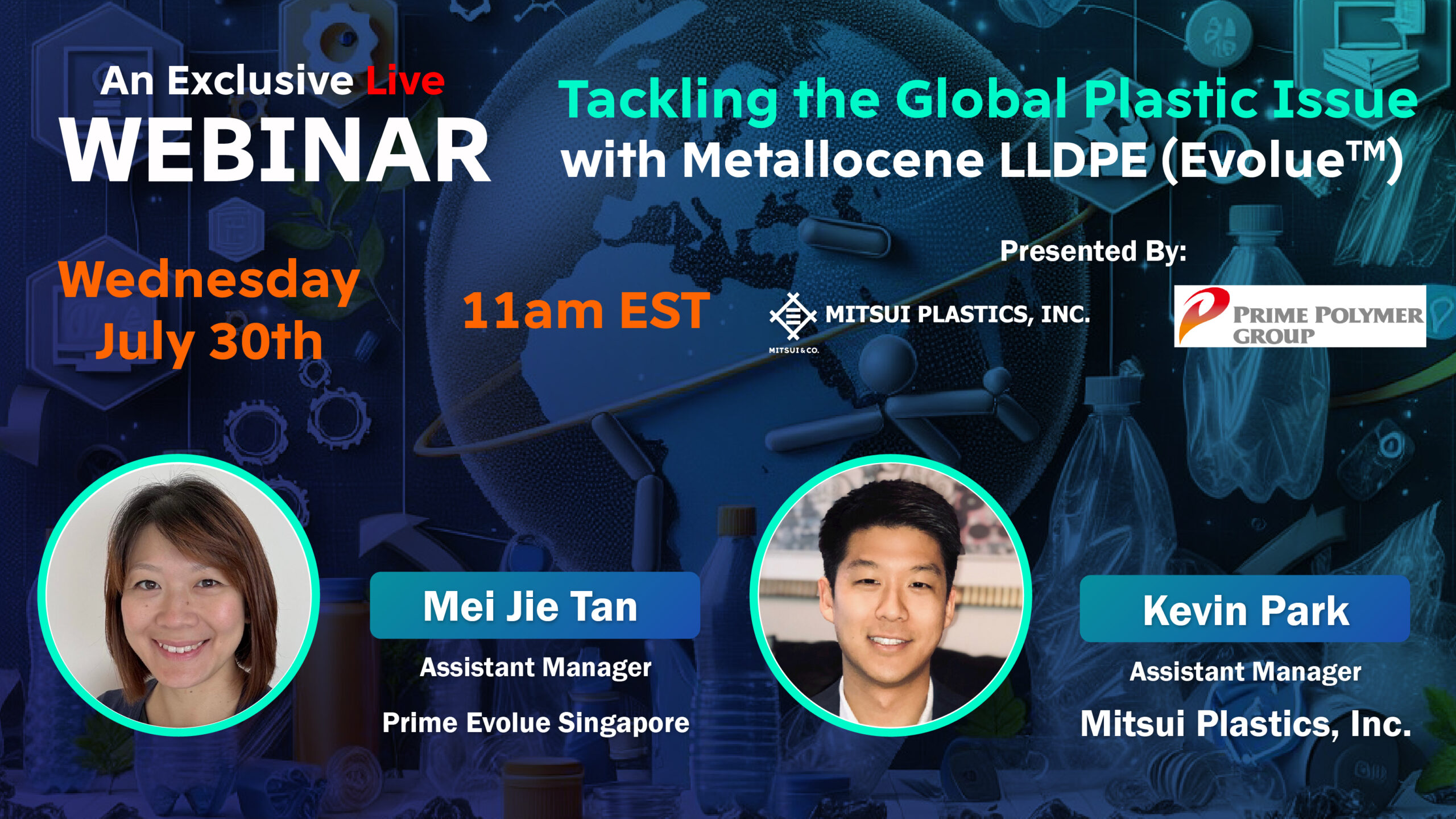 Webinar: Tackling the Global Plastic Issue with Evolue™