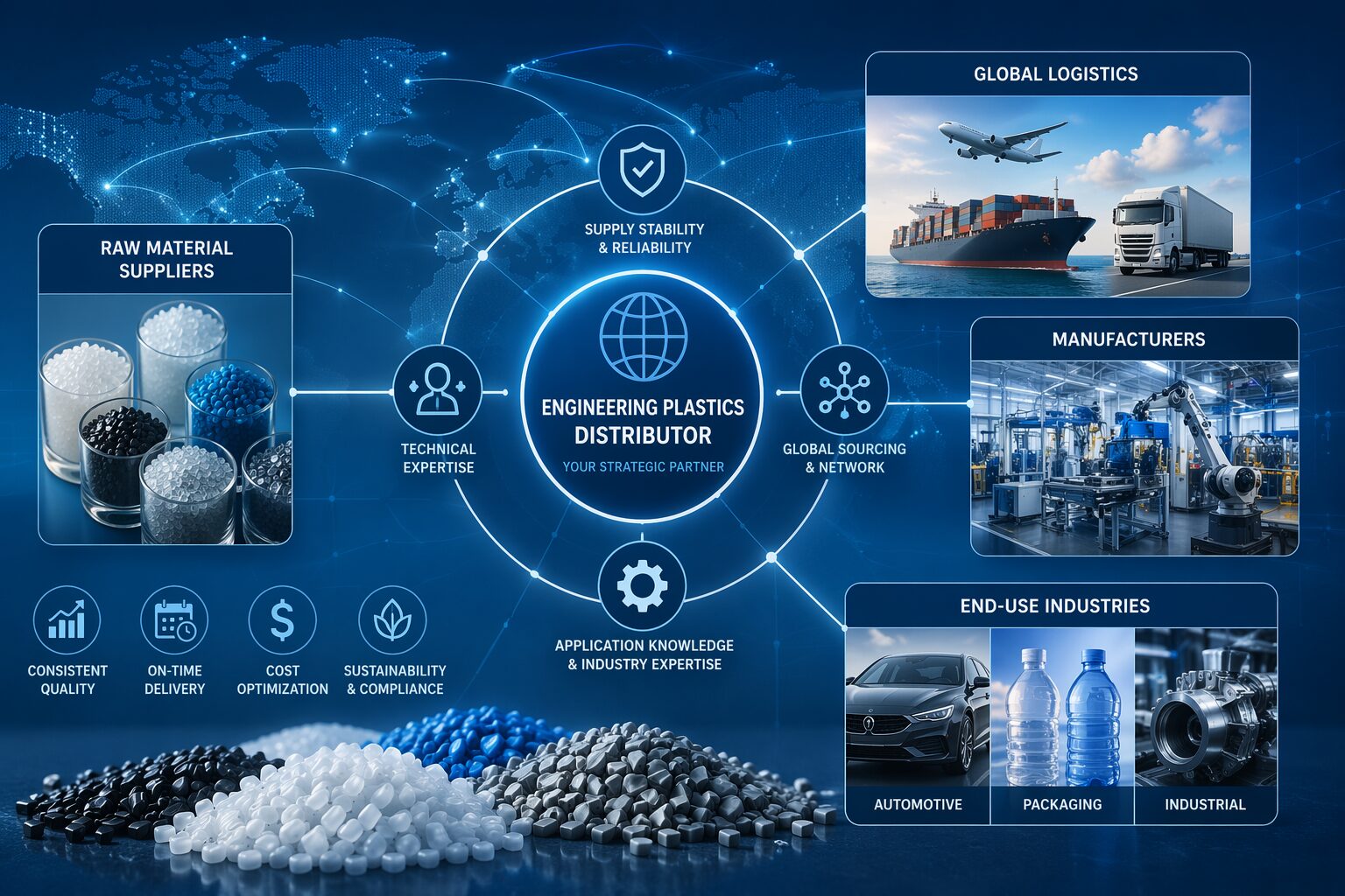 How to Evaluate Engineering Plastic Raw Materials Distributors